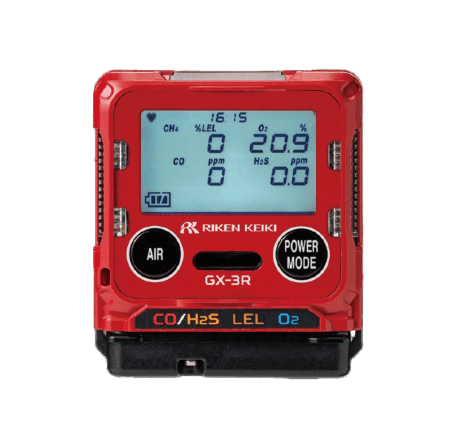 進口日本GX-3R 氣體檢測儀同時連續(xù)檢測缺氧、可燃氣體和有毒氣體