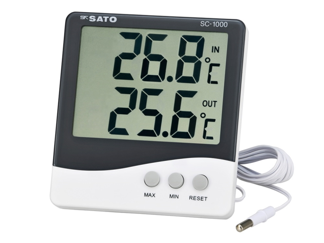 日本進(jìn)口sksato佐藤最高最低溫度計(jì) SC-1000