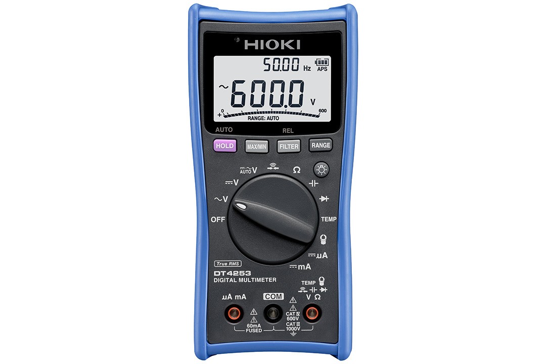 日本進(jìn)口hioki日置鉗形表萬(wàn)用表絕緣電阻數(shù)字萬(wàn)用表DT4253