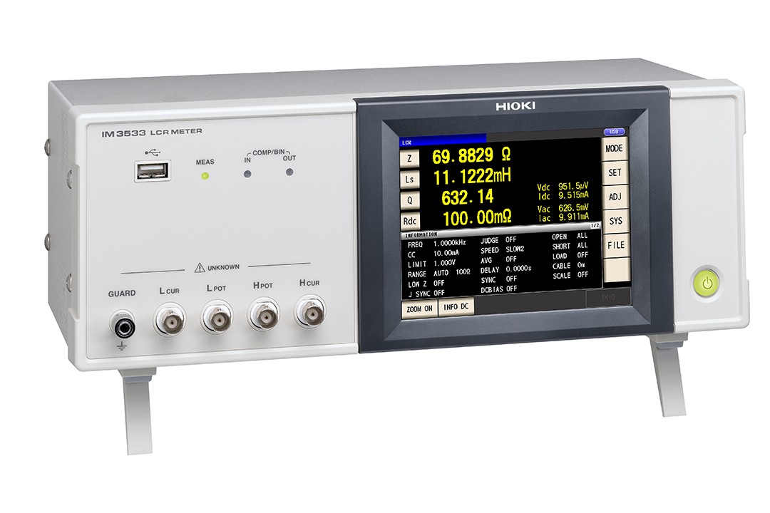 日本hioki進(jìn)口日置LCR測(cè)試儀IM3536 電子測(cè)量?jī)x表