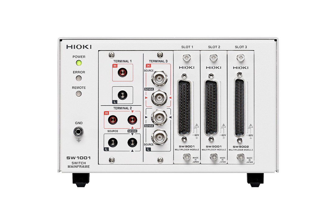 hioki日本日置掃描模塊機(jī)架SW1001測(cè)試儀多通道測(cè)量電池測(cè)量